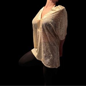 Gold dress / unknown brand